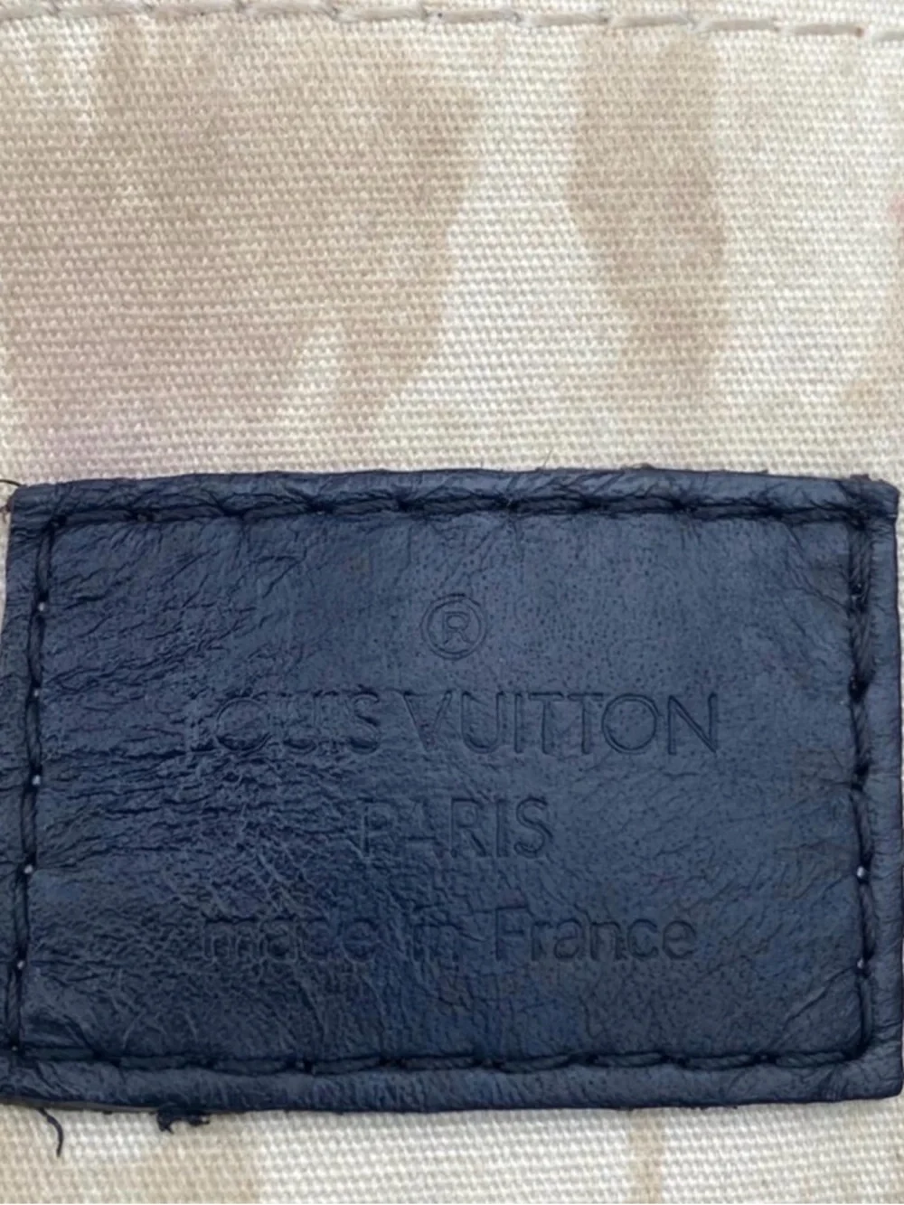 Louis Vuitton Blue Monogram Lin Lucille PM Bag